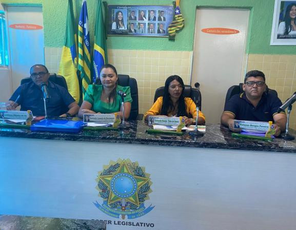 Na 1ª Sessão Ordinária do mês de Junho de 2023, ocorrida  neste  Sabado (10), na Câmara Municipal de Ribeira do Piauí