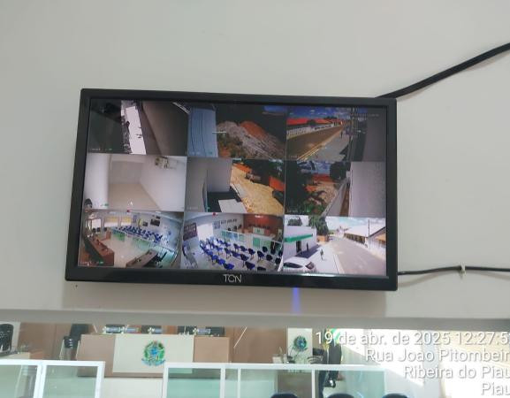 INSTALAÇÃO DE CÂMERAS DE SEGURANÇA NA CÂMARA MUNICIPAL