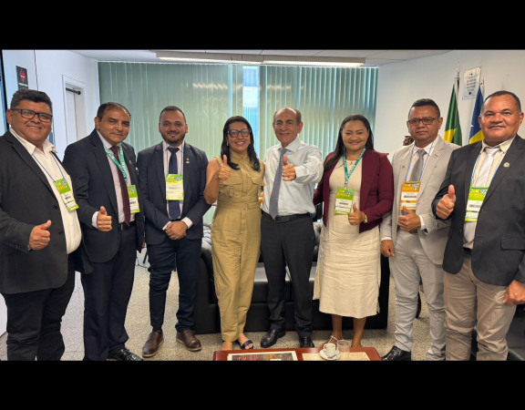 REUNIÃO COM O SENADOR MARCELO CASTRO EM BRASÍLIA